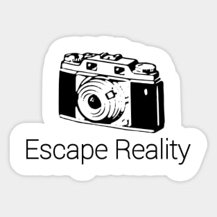 Escape Reality! Sticker